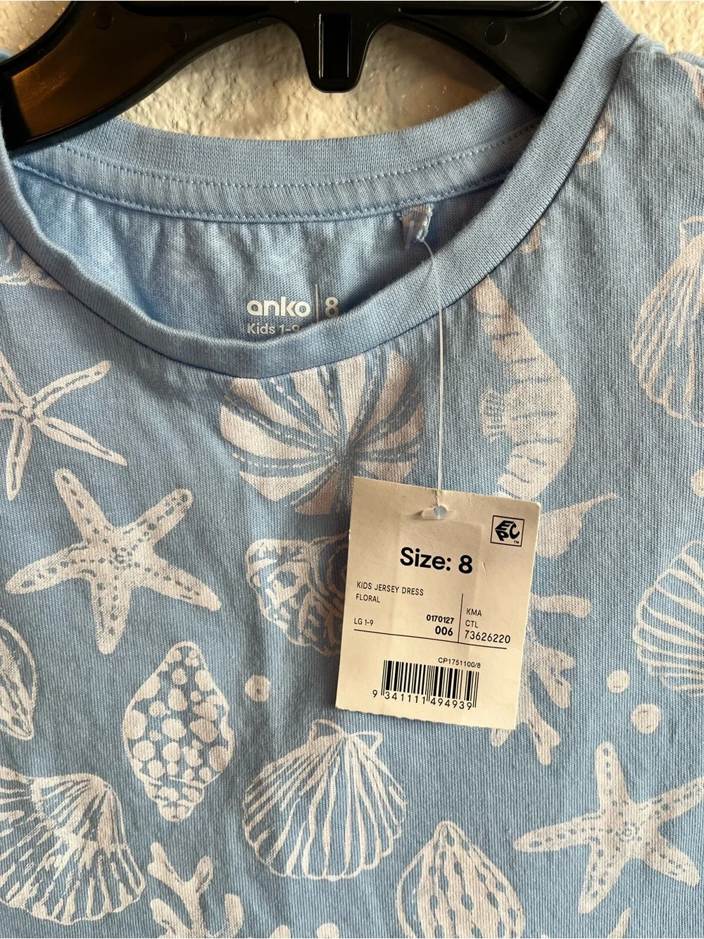 Girls Seashell Dress